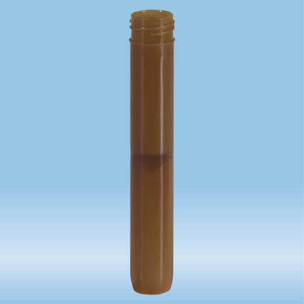 Screw cap tube, 5 ml, (LxØ): 92 x 15.3 mm, conical false bottom, rounded tube bottom, PP, without ca
