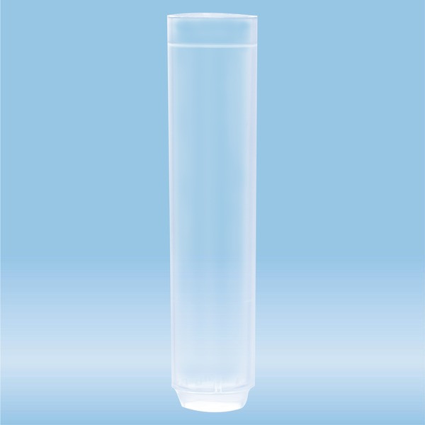 Round cuvette, 3.5 ml, height 51 mm, PP Cuvettes Microbiology
