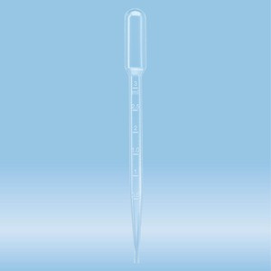 Transfer pipette, 3.5 ml, (LxW): 155 x 15 mm, LD-PE, transparent