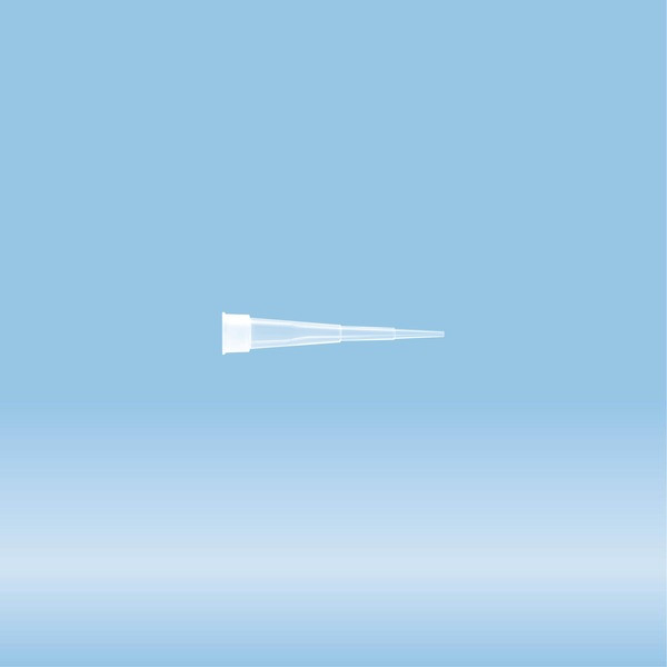 Pipette tip, 10 µl, transparent