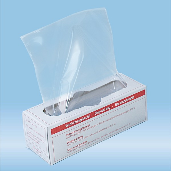 Disposal bags, 2 l, (LxW): 300 x 200 mm, PP, transparent, without print
