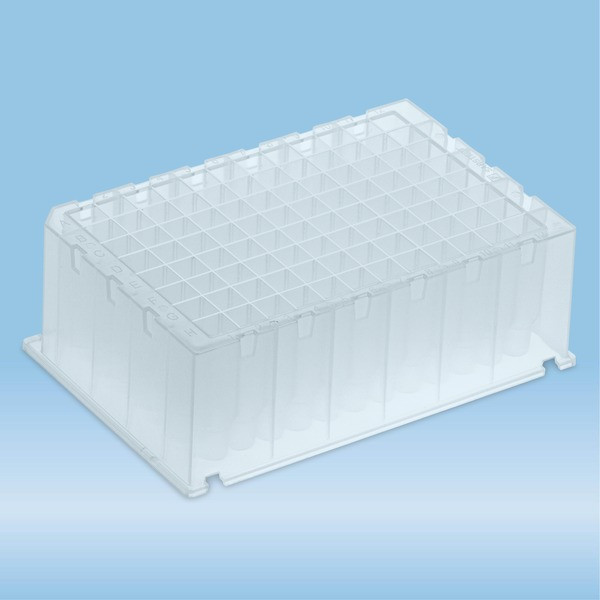 Deep Well plate, Low protein-binding, 2.2 ml, PCR Performance Tested, PP