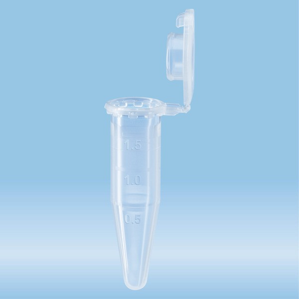 SafeSeal reaction tube, 1.5 ml, PP, PCR Performance Tested, Low DNA-binding