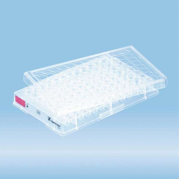 Cell culture plate, 96 well, surface Standard, round base