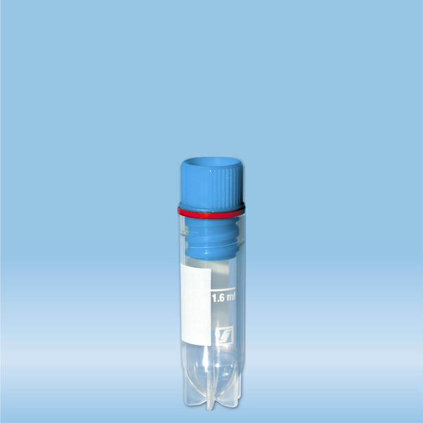 CryoPure tubes, 2 ml, QuickSeal screw cap, blue