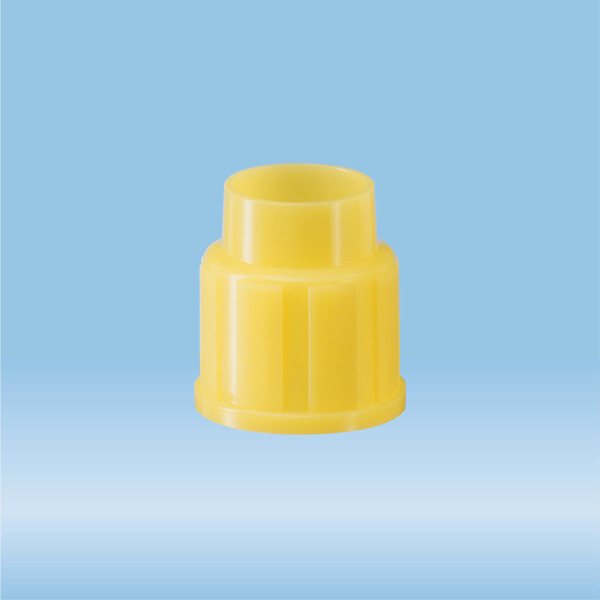 Colour-coded cap, yellow