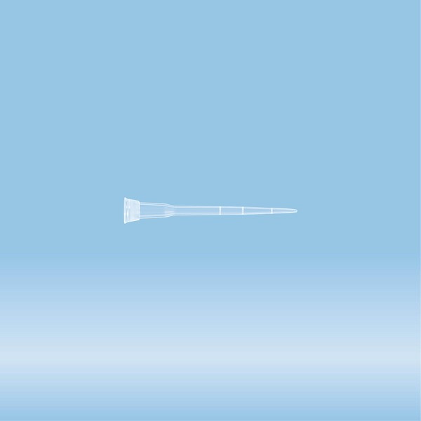 Pipette tip, 20 µl, transparent, PCR Performance Tested, Low retention, 96 piece(s)/box