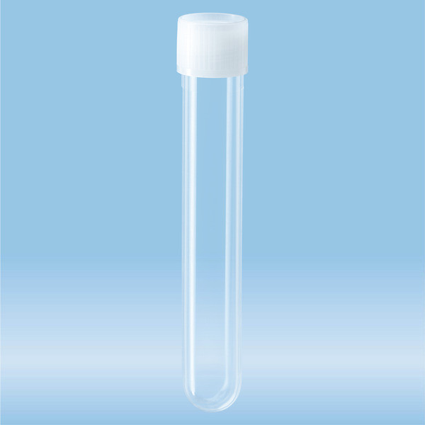 Screw cap tube, 13 ml, (LxØ): 101 x 16.5 mm, PP