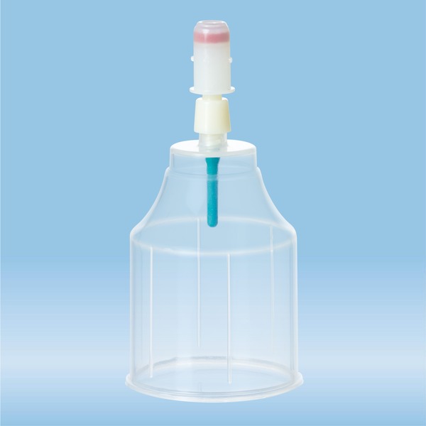 Universal blood culture adapter, membrane adapter assembled Needles