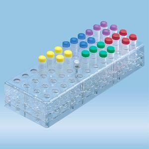 Rack, PC, suitable for micro tubes 2 ml, Microvette®