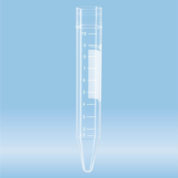 Tube, 10 ml, (LxØ): 100 x 16 mm, PP, with print