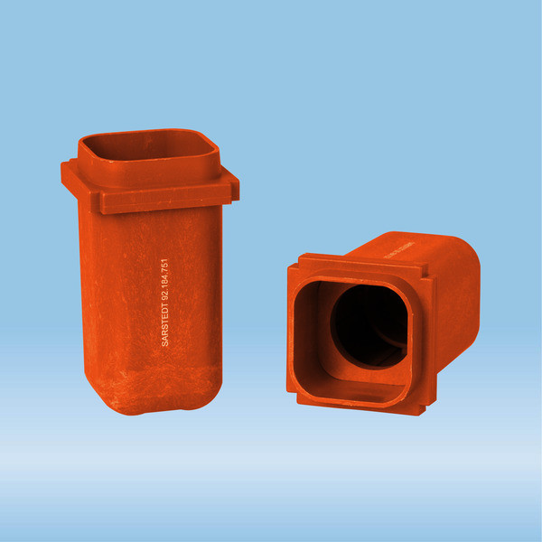 Tube holder, LC 24, red, for 50 ml centrifuge tubes