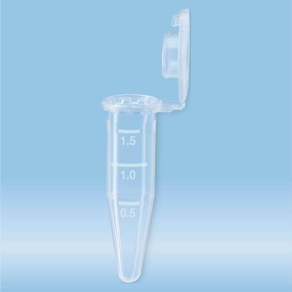 SafeSeal reaction tube, 1.5 ml, PP, PCR Performance Tested, Low proteinbinding Reaction tubes