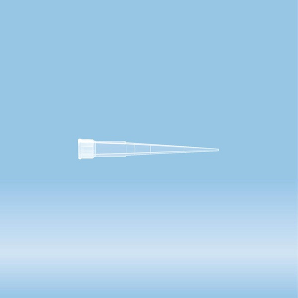 Pipette tip, 200 µl, transparent, PCR Performance Tested, Low retention, 480 piece(s)/StackPack