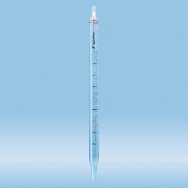 Serological pipette, with tip, plugged, 50 ml, sterile, nonpyrogenic