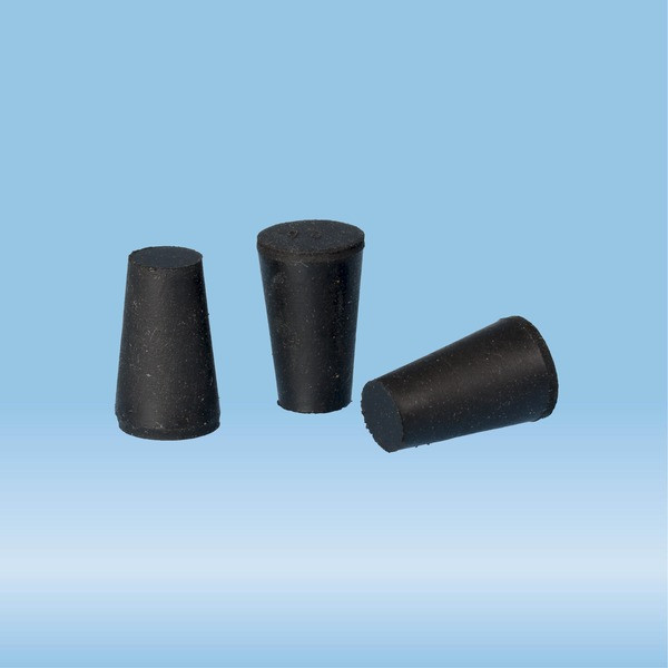 Rubber adapter, 25.4 mm, black