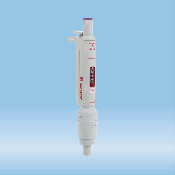 Sarpette® M, single-channel, variable, 0.5 ml - 5 ml, violet, 1 piece(s)/case