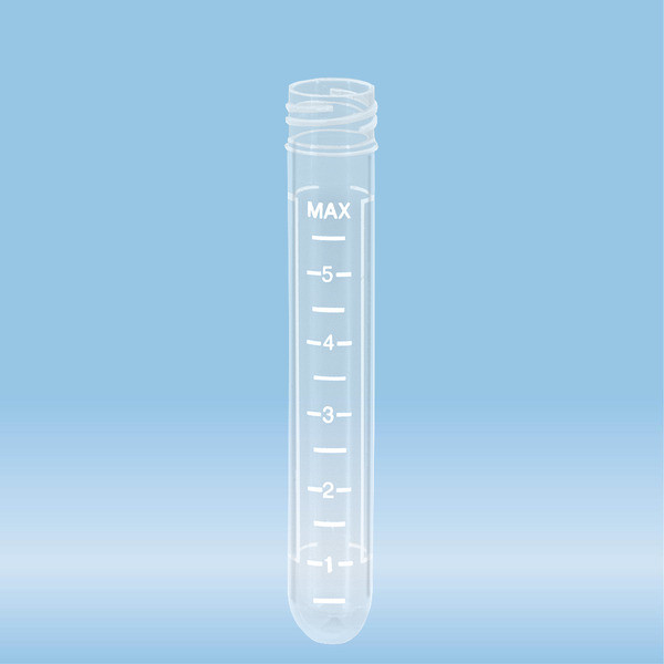 Screw cap tube, 7 ml, (LxØ): 82 x 13 mm, PP, with print