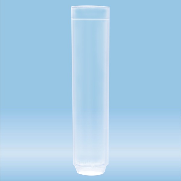 Round cuvette, 3.5 ml, height 51 mm, PP Cuvettes Microbiology