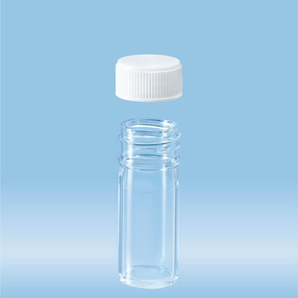 Screw cap tube, 7 ml, (LxØ): 47 x 20 mm, PC