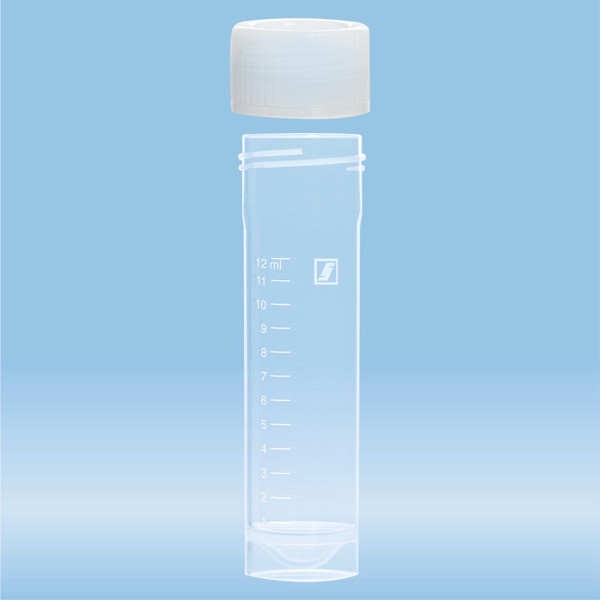 Screw cap tube, 15 ml, (LxØ): 76 x 20 mm, PP