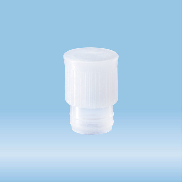 Push cap, transparent, suitable for tubes Ø 14 mm