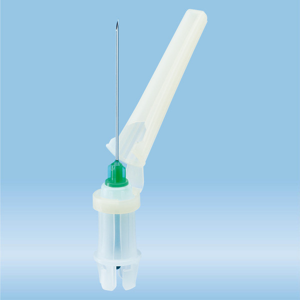 S-Monovette® safety needle, 21G x 1 1/2'', green, 1 piece(s)/blister