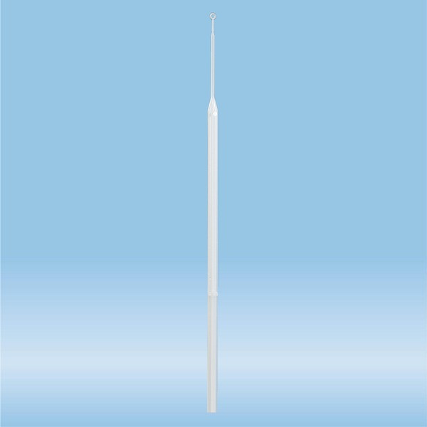 Inoculation loop, 1 µl, PS, white, sterile