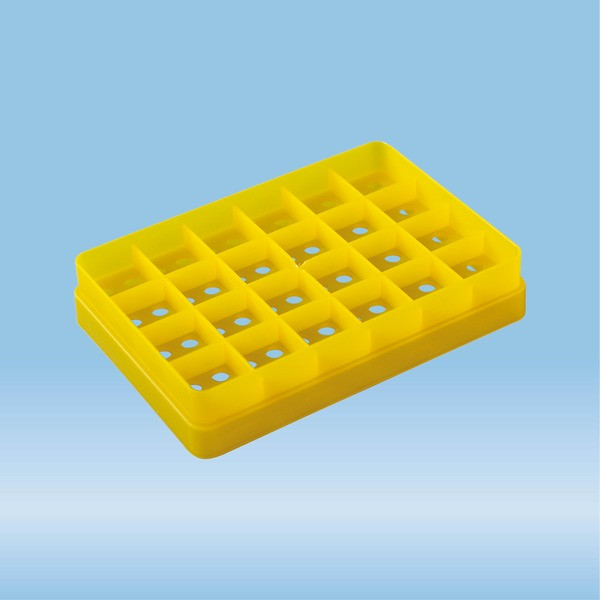 Individual tray, yellow