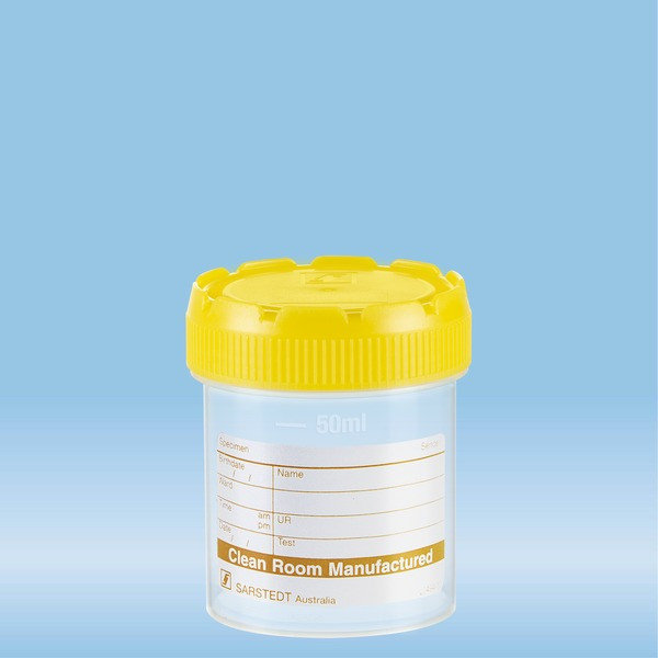 Multi-purpose container, 70 ml, (LxØ): 55 x 44 mm, PP, with paper label