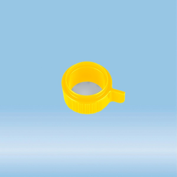 Cell strainer, pore size: 100 µm, yellow