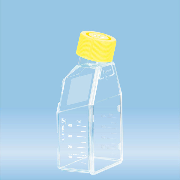 Cell culture flask, T-25, surface: Cell+, filter cap