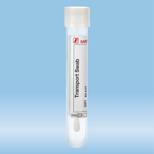 Swabs, no medium, stem material: PS