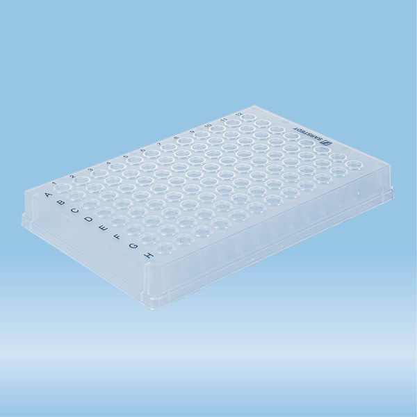 PCR plate full skirt, 96 well, transparent, Low Profile, 100 µl, Low protein-binding, PCR Performanc