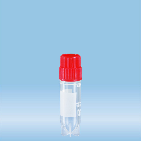 CryoPure tubes, 2 ml, QuickSeal screw cap, red