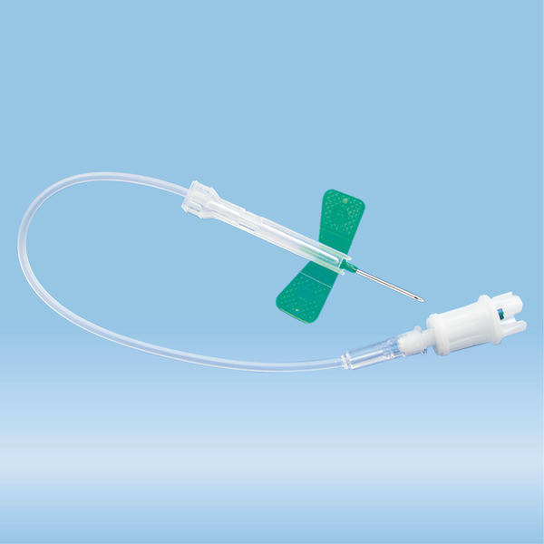 Safety-Multifly® needle, 21G x 3/4'', green, tube length: 200 mm, 1 piece(s)/blister