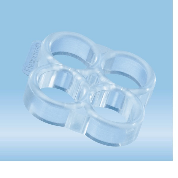 flexiPERM®, disc, re-usable silicon insert, 4 well, 5 piece(s)/bag