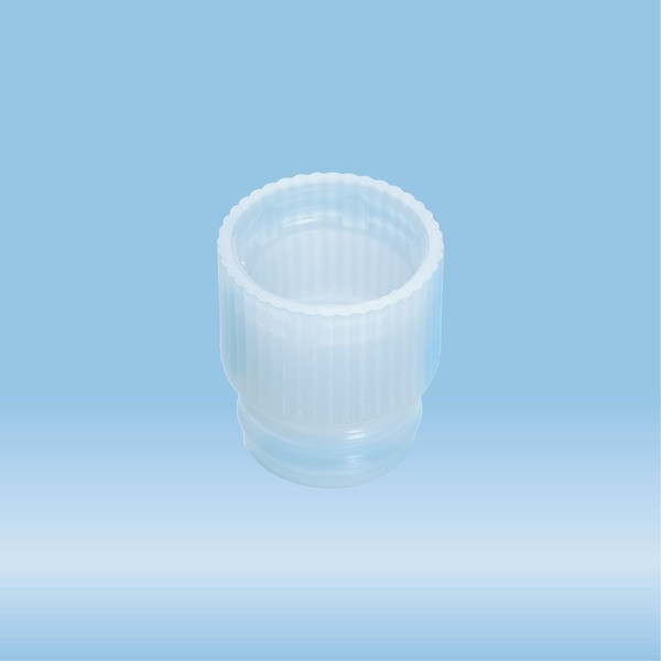 Push cap, transparent, suitable for tubes Ø 13 mm
