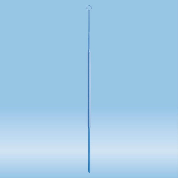 Inoculation loop, 10 µl, PS, blue, sterile