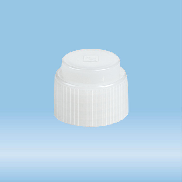 Screw cap, suitable for cold transport container