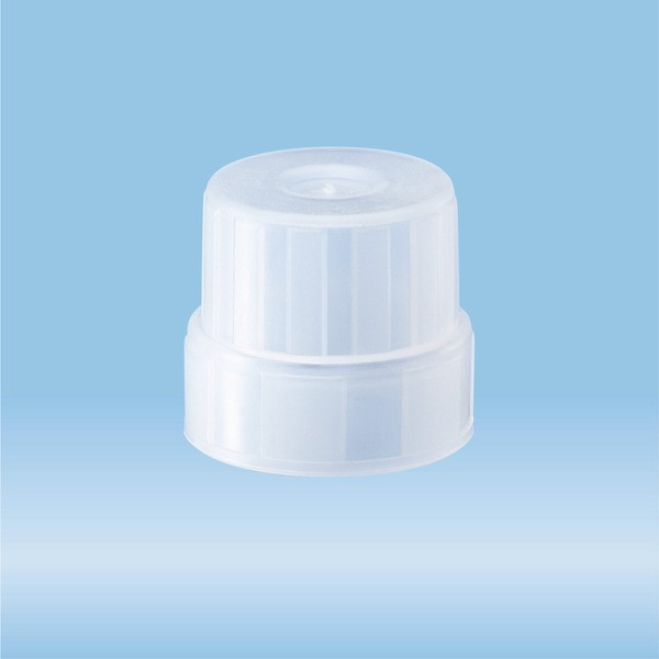 Anti-evaporation cap, transparent, suitable for S-Monovette® Ø 15 mm