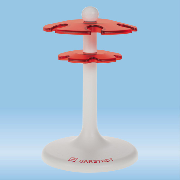 Pipetting aids, Rotatable, storage capacity: 6, for Single-channel pipettes up to 1,000 µl, 1 piece(