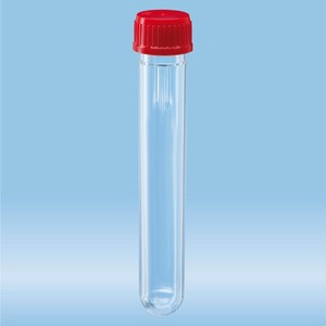 Cell culture tubes, (LxØ): 99 x 16 mm, round base, TC-treated