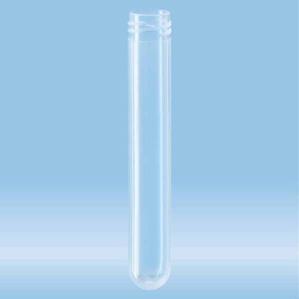 Screw cap tube, 5 ml, (LxØ): 75 x 13 mm, round base, PP, without cap, 1,000 piece(s)/bag