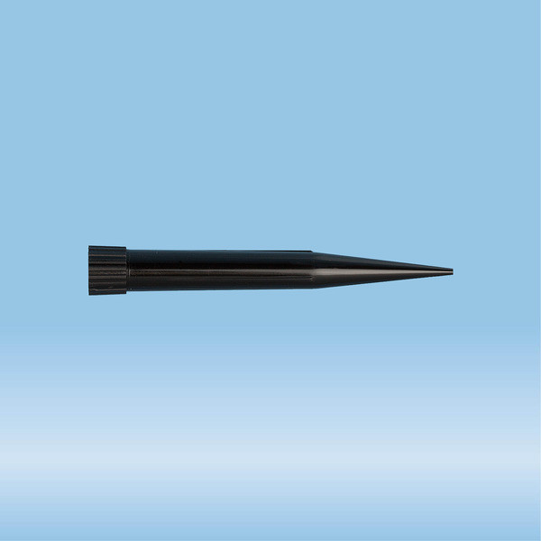 Pipette tip, 1,000 µl, black, PCR Performance Tested, 500 piece(s)/bag