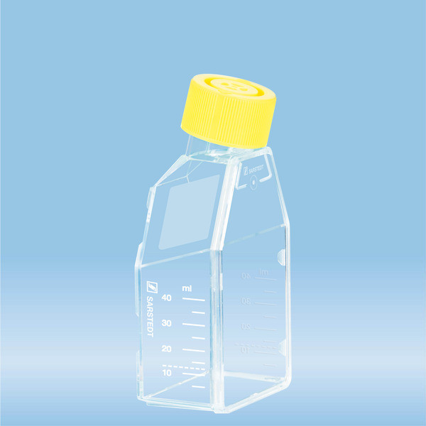 Cell culture flask, T-25, surface: Cell+, 2-position screw cap