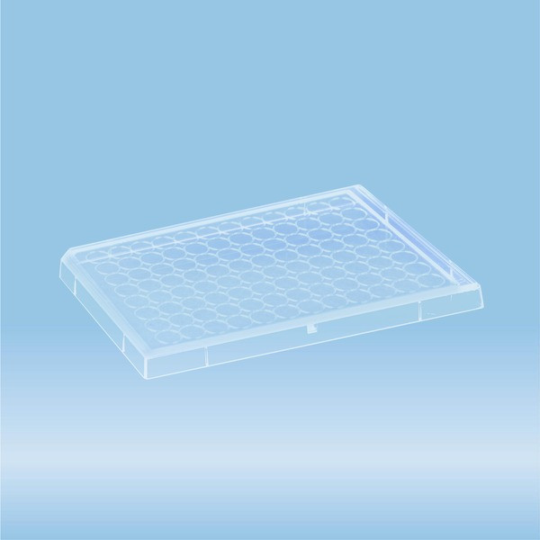 Lid, for ELISA and microtest plates in 96-well format, PS, with condensation rings