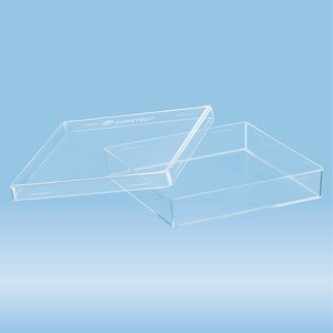 Petri dish, height: 20 mm, transparent, without ventilation cams
