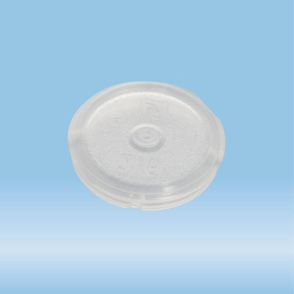 Colour-coded inserts, natural, PP, suitable for screw caps 65.712.xxx