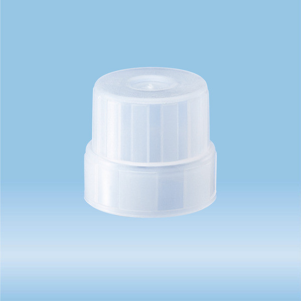 Anti-evaporation cap, transparent, suitable for S-Monovette® Ø 15 mm